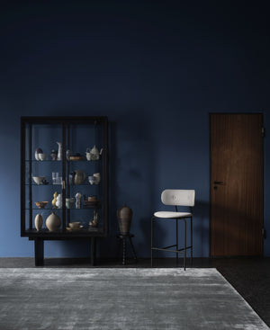 Gubi Coco barkruk H75 gestoffeerd Dedar Boucle 004