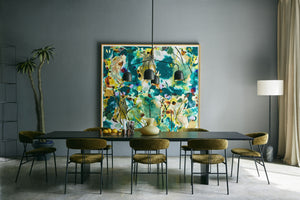 Gubi Private eettafel 320x100 cm zwart
