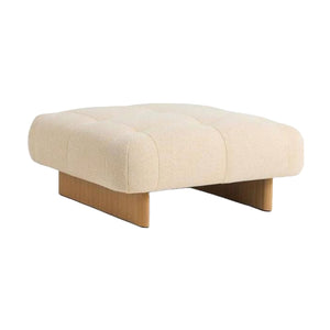 HAY Quilton Lift ottoman eiken Tartaglia Ocre White 857