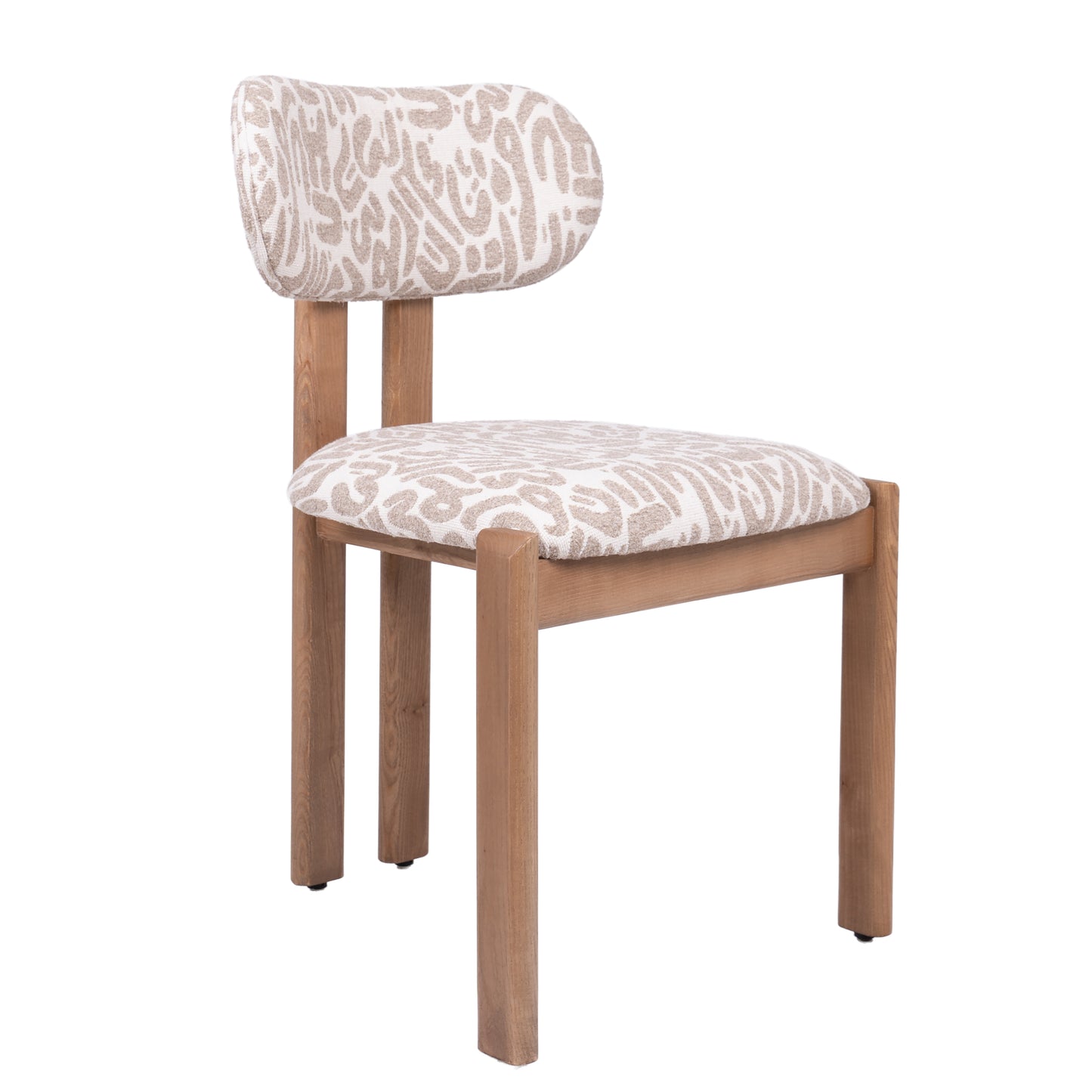 HelloChair HC106 Liden eetkamerstoel essenhout tabacco Dakar Sand