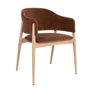 HelloChair HC303 Zary eetkamerstoel Royal Wood 108 eiken oil bianco