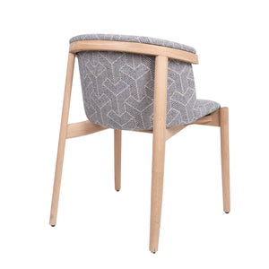 HelloChair HC306 Yava eetkamerstoel Toga 03 eiken oil bianco