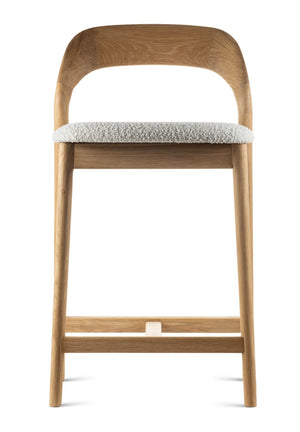HelloChair HC310 Iwa barkruk H65 Haga 901 eiken oil bianco