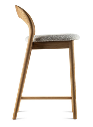 HelloChair HC310 Iwa barkruk H65 Haga 901 eiken oil bianco