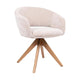 HelloChair HC41 Iloa eetkamerstoel Tango Beige spinpoot naturel