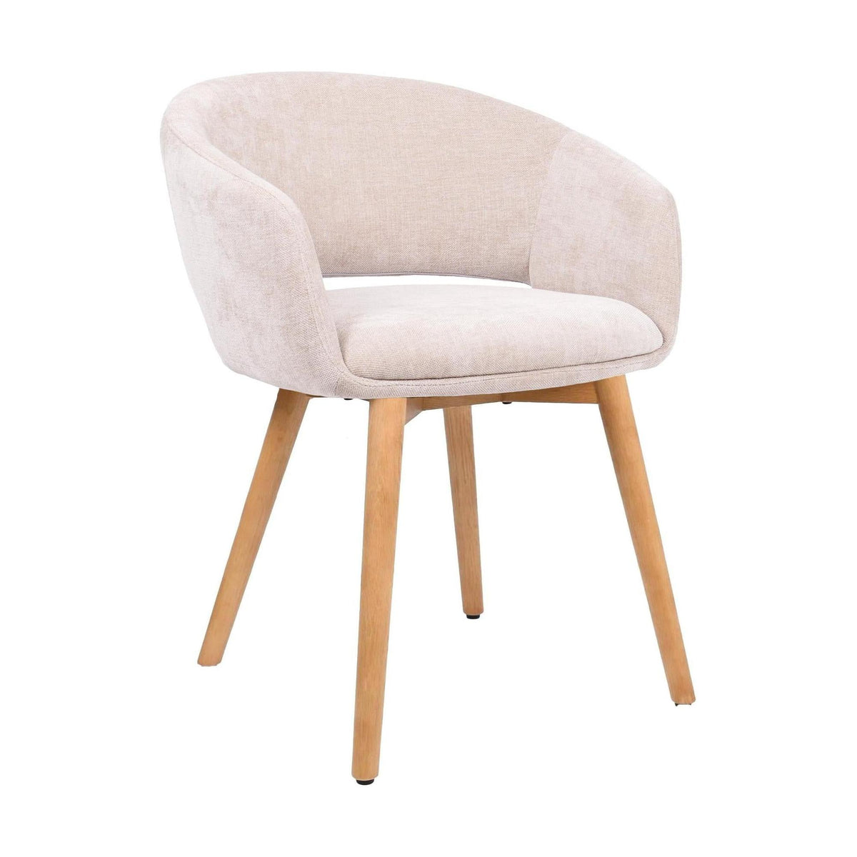 HelloChair HC41 Iloa eetkamerstoel Tango Beige vierpoot hout