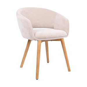 HelloChair HC41 Iloa eetkamerstoel Tango Beige vierpoot hout