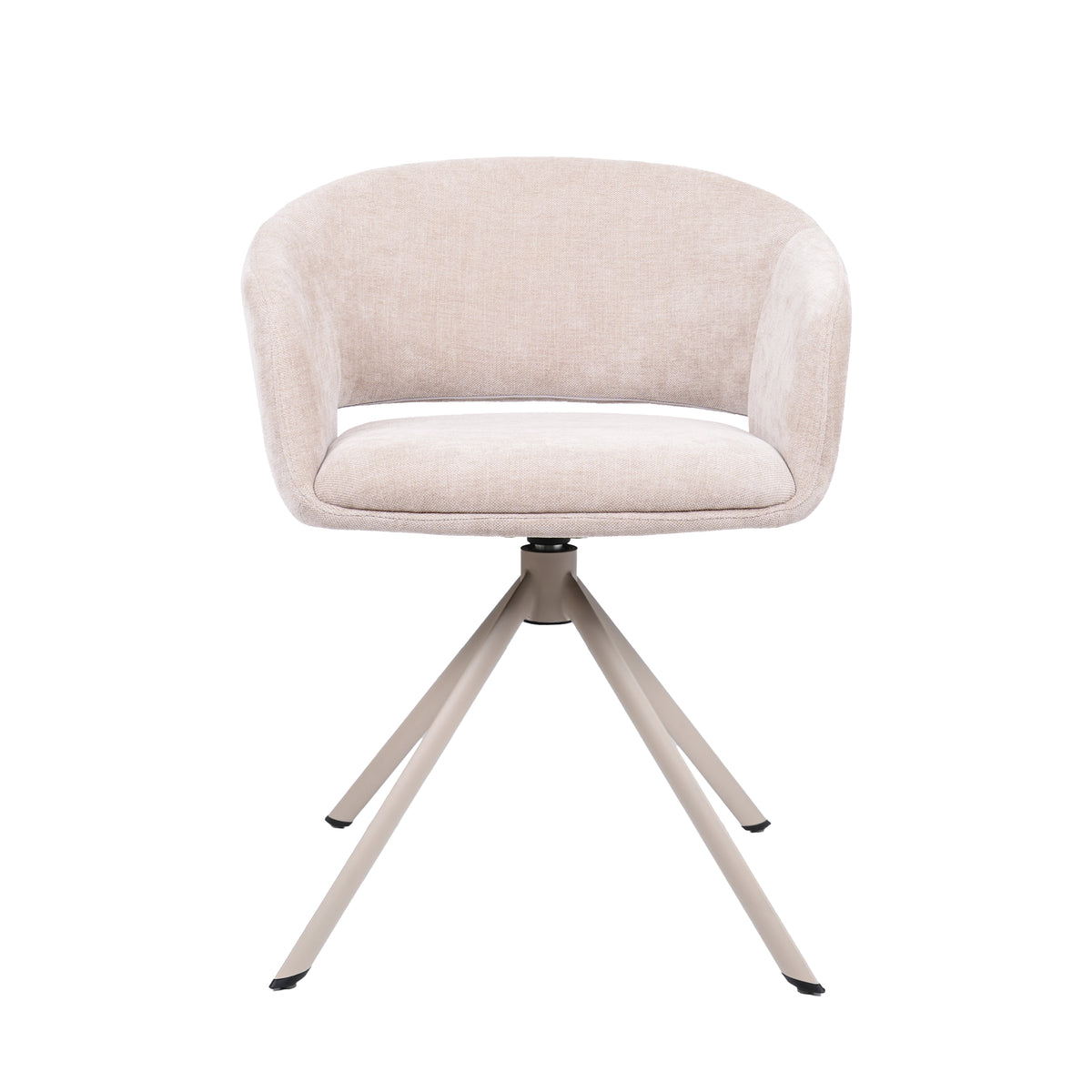 HelloChair HC41 Iloa eetkamerstoel Tango Beige spinpoot beige