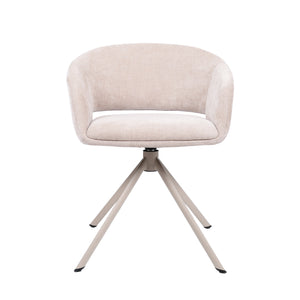 HelloChair HC41 Iloa eetkamerstoel Tango Beige spinpoot beige