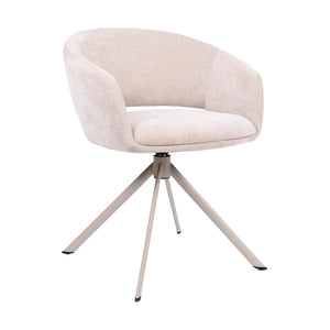 HelloChair HC41 Iloa eetkamerstoel Tango Beige spinpoot beige