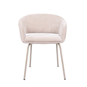 HelloChair HC41 Iloa eetkamerstoel Tango Beige vierpoot beige