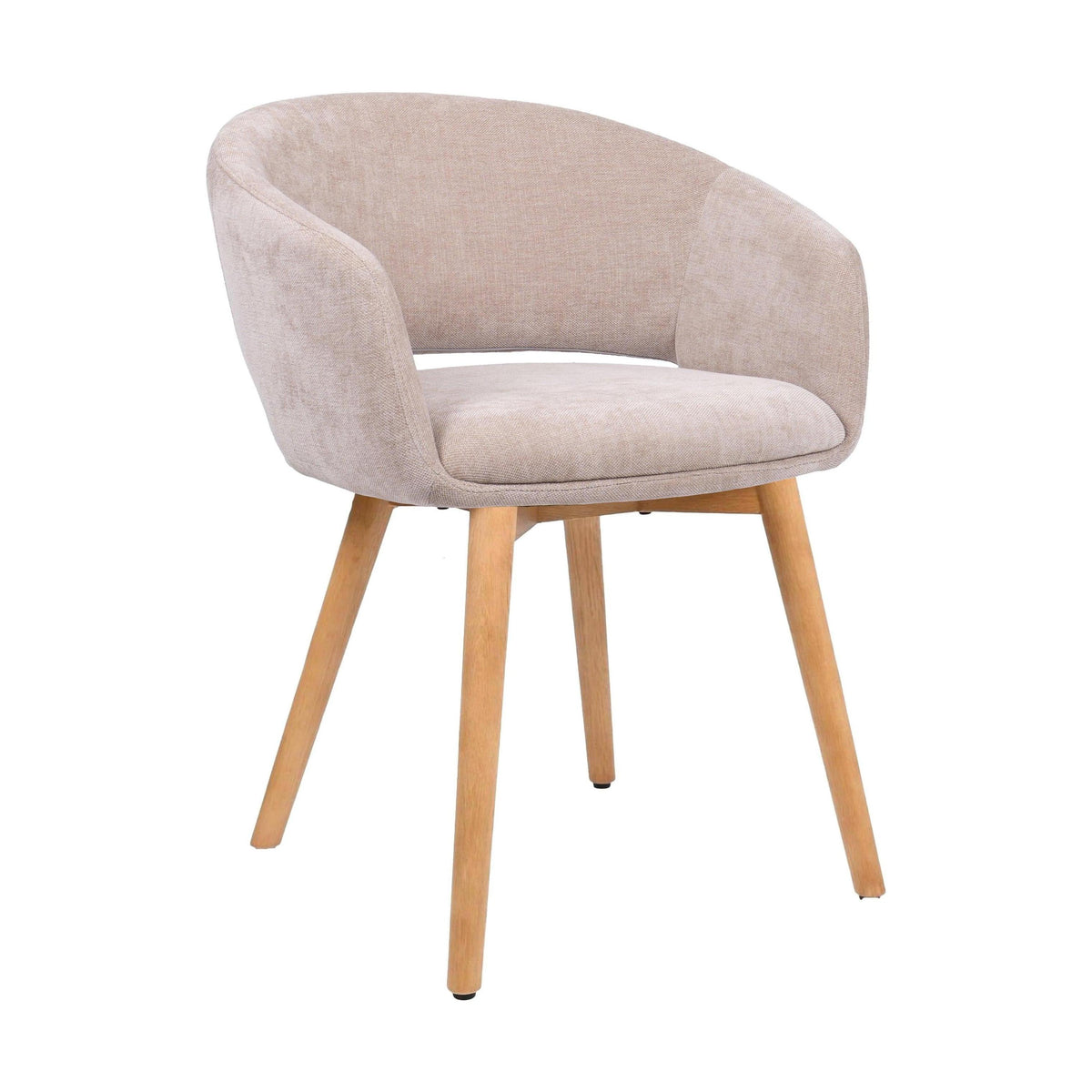 HelloChair HC41 Iloa eetkamerstoel Tango Zand vierpoot hout
