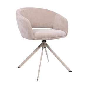 HelloChair HC41 Iloa eetkamerstoel Tango Zand spinpoot beige