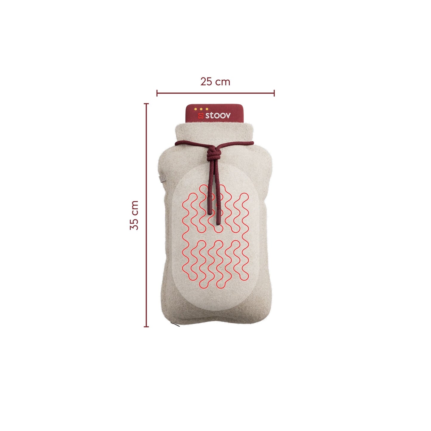 Stoov Homey Base S3 elektrische kruik Soft Beige