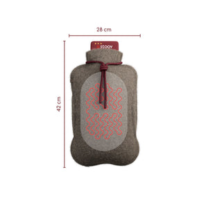 Stoov Homey XL Pro S3 elektrische kruik Teddy Taupe