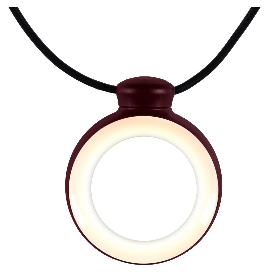 Fermob Hoopik lichtsnoer L1200 cm Black cherry