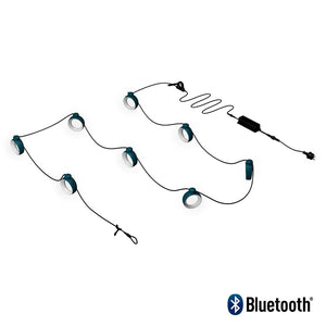 Fermob Hoopik lichtsnoer L1200 cm Acapulco blue