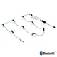 Fermob Hoopik lichtsnoer L1200 cm Acapulco blue
