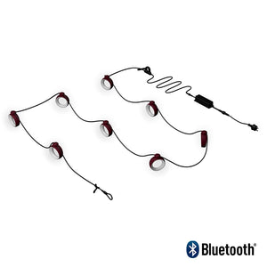 Fermob Hoopik lichtsnoer L1200 cm Black cherry