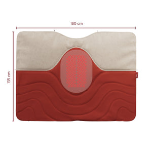 Stoov Huge Hug Pro S3 warmtedeken Original Melange/Earth Red