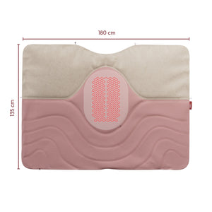 Stoov Huge Hug Flex S3 warmtedeken Original Melange/Soft Pink