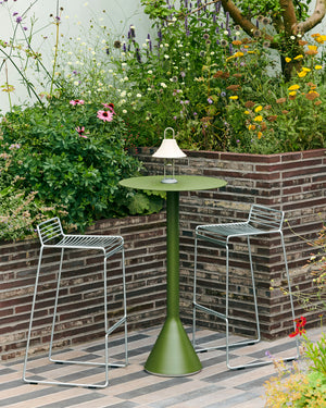 HAY Palissade Cone tuintafel Ø60 cm Anthracite