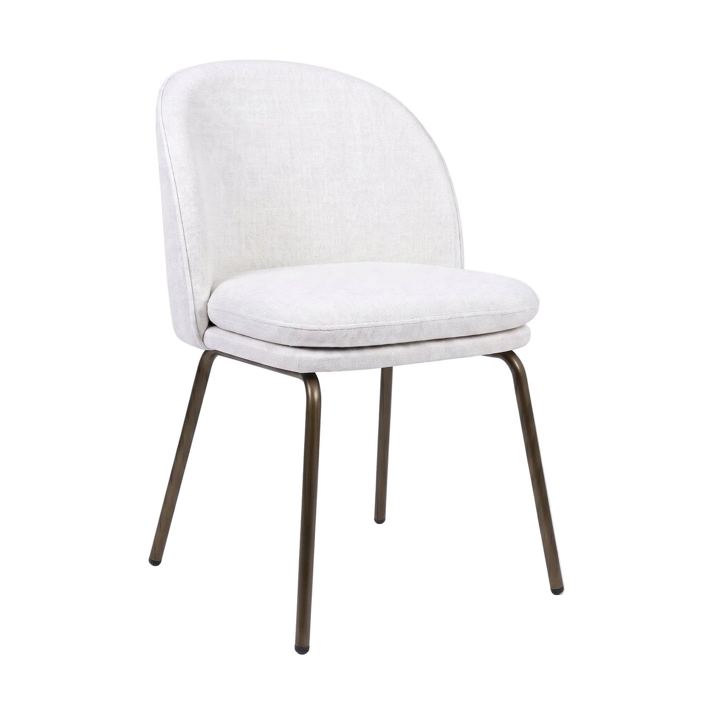 HelloChair HC20 Xess eetkamerstoel Beach Beige vierpoot anodic brown