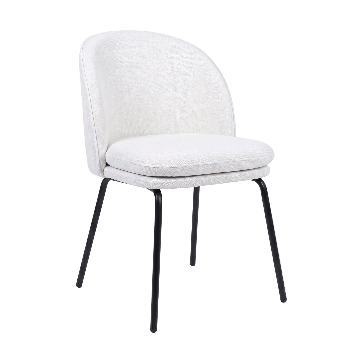 HelloChair HC20 Xess eetkamerstoel Beach Beige vierpoot zwart