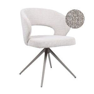HelloChair HC25 Seli eetkamerstoel Chacha Linen spinpoot beige
