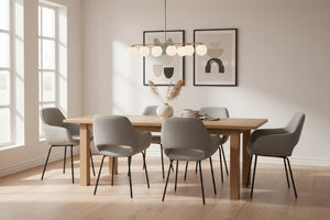 HelloChair HC27 Zasu eetkamerstoel Lodge Clay vierpoot bruin