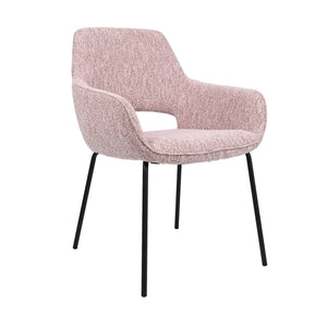 HelloChair HC27 Zasu eetkamerstoel Lodge Blossom vierpoot zwart