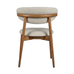 HelloChair HC36 Livi eetkamerstoel Beach Zand hout tabacco