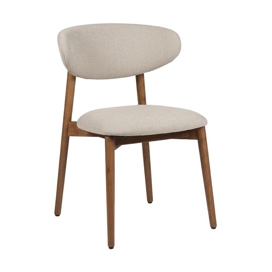 HelloChair HC36 Livi eetkamerstoel Beach Zand hout tabacco