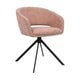 HelloChair HC41 Iloa eetkamerstoel Tango Roze spinpoot zwart