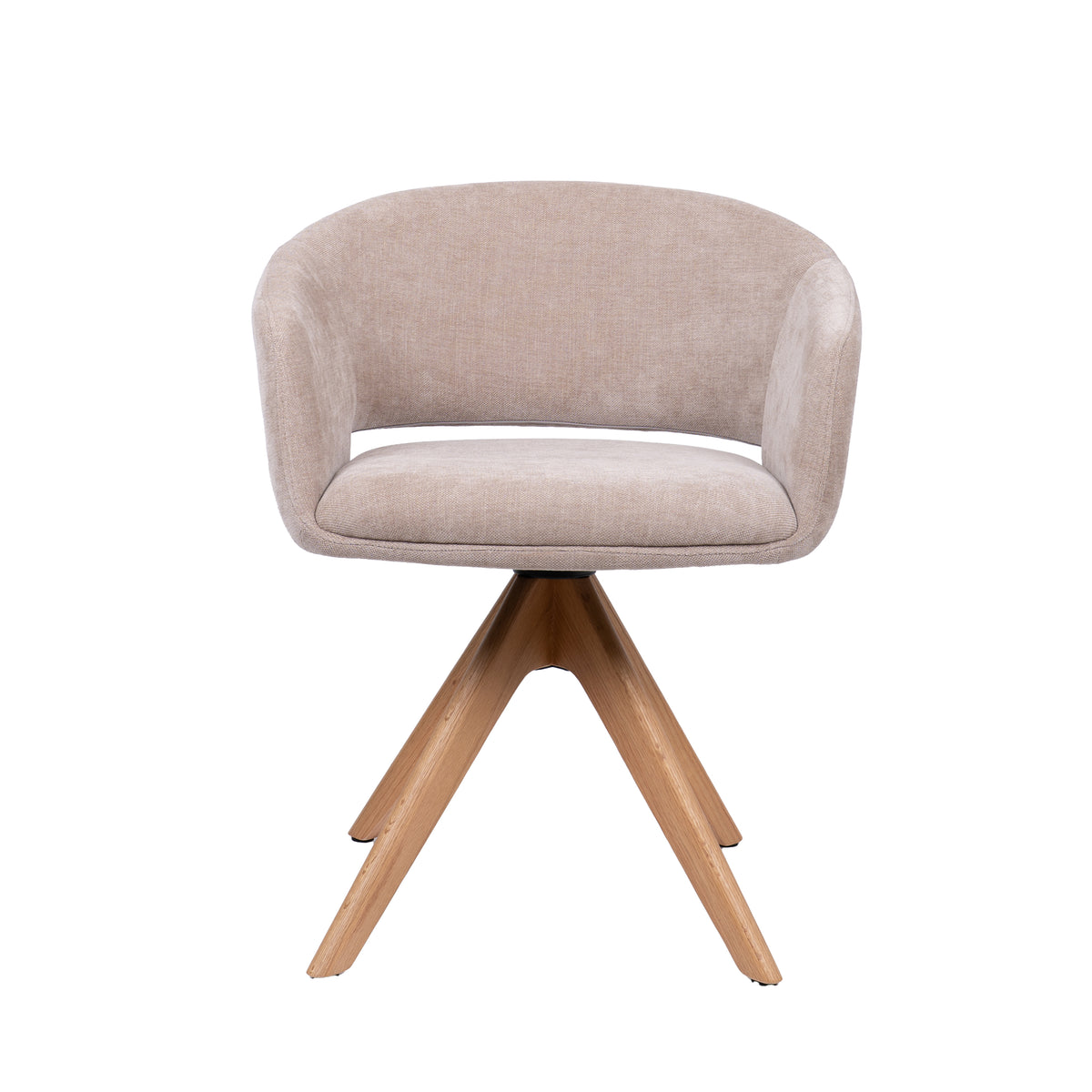 HelloChair HC41 Iloa eetkamerstoel Tango Zand spinpoot naturel