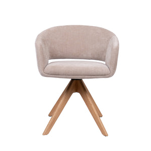 HelloChair HC41 Iloa eetkamerstoel Tango Zand spinpoot naturel