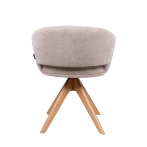 HelloChair HC41 Iloa eetkamerstoel Tango Zand spinpoot naturel
