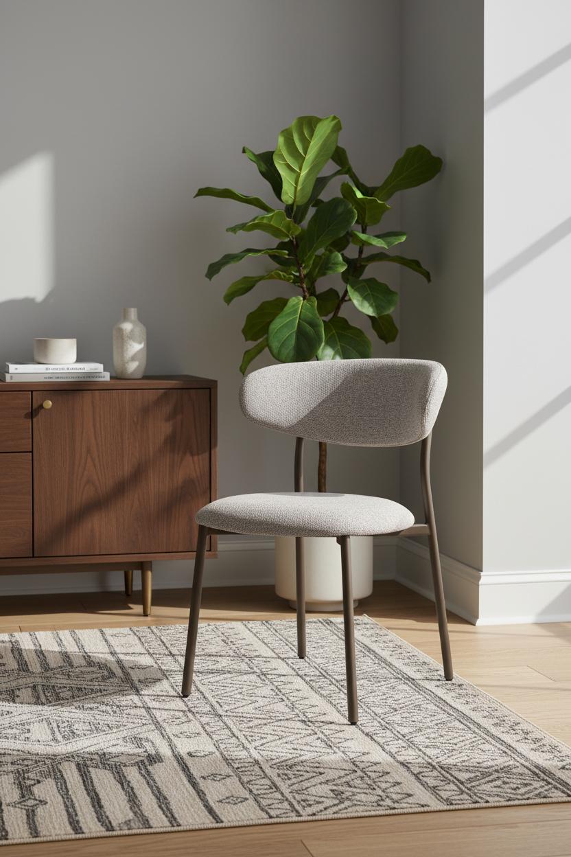HelloChair Miyu eetkamerstoel JSJ Taupe poot beige