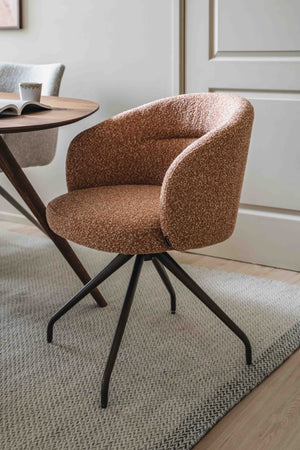 HelloChair HC06 Suskin eetkamerstoel anodic brown Cloud Terra