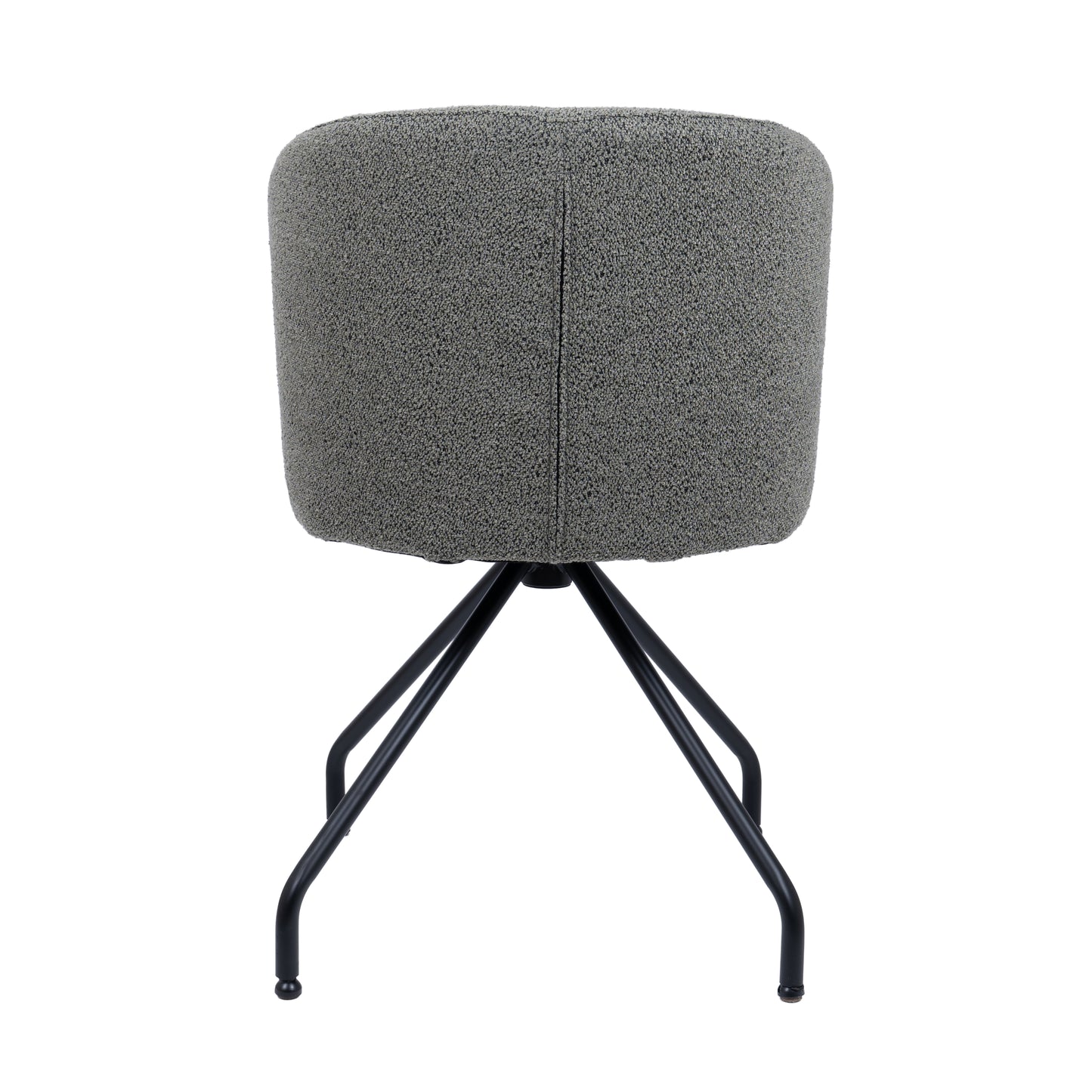 HelloChair HC111 Delfa eetkamerstoel spinpoot rond zwart Alpine Thyme