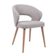 HelloChair HC102 Elix eetkamerstoel vierpoot eiken naturel Renegade Desert