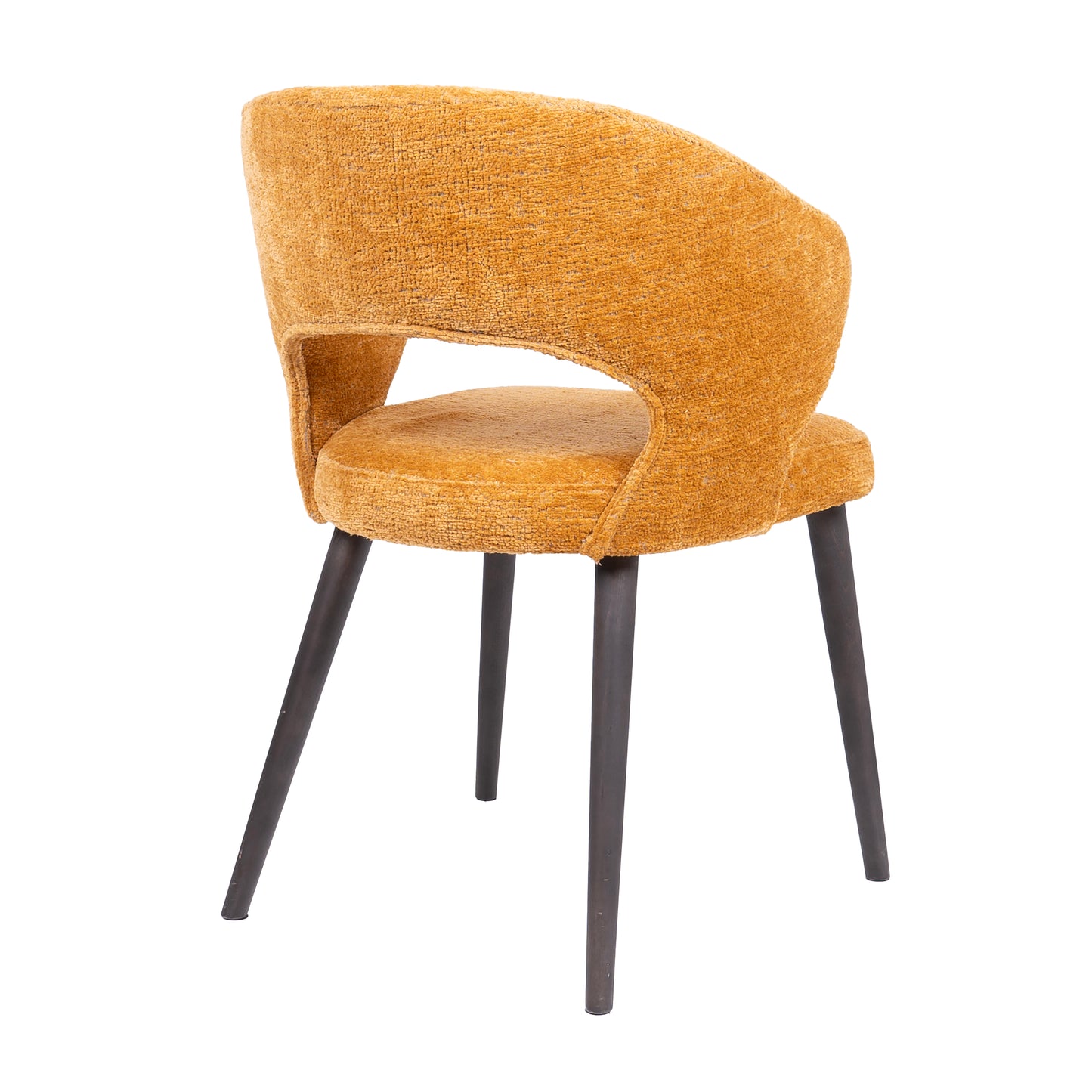 HelloChair HC102 Elix eetkamerstoel vierpoot beukenhout coffee zwart Cloud Gold