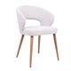 HelloChair HC102 Elix eetkamerstoel vierpoot beukenhout tabacco Cosmo Nude