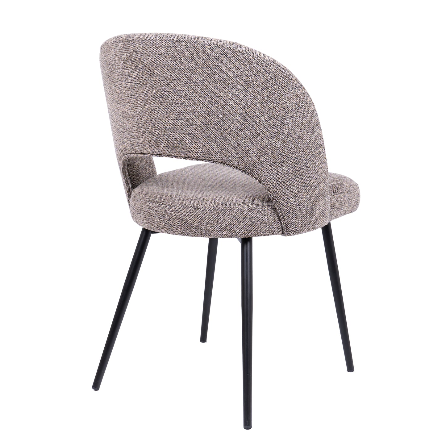 HelloChair HC103 Luos eetkamerstoel Sneak Wood vierpoot zwart