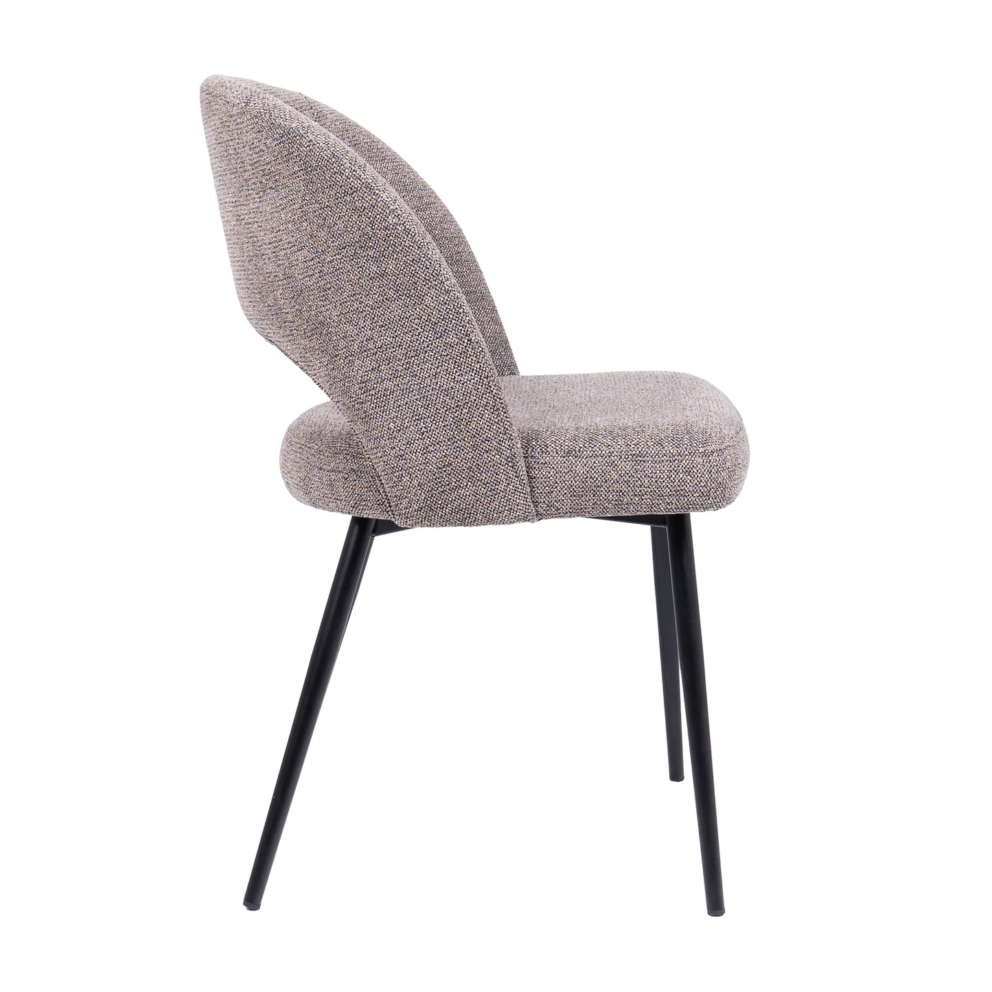 HelloChair HC103 Luos eetkamerstoel Sneak Wood vierpoot zwart