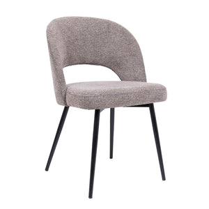 HelloChair HC103 Luos eetkamerstoel Sneak Wood vierpoot zwart