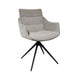 HelloChair HC11 Faam eetkamerstoel spinpoot zwart Sneak Natural