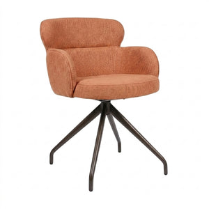 HelloChair HC22 Akin eetkamerstoel Beach Terra spinpoot anodic brown
