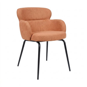 HelloChair HC22 Akin eetkamerstoel Beach Terra vierpoot zwart