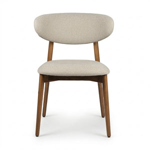HelloChair HC36 Livi eetkamerstoel Beach Zand hout tabacco